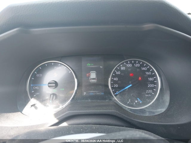 12624795 :رقم المزاد ، 2T3RWRFV9MW120863 vin ، 2021 Toyota Rav4 Hybrid Xle مزاد بيع