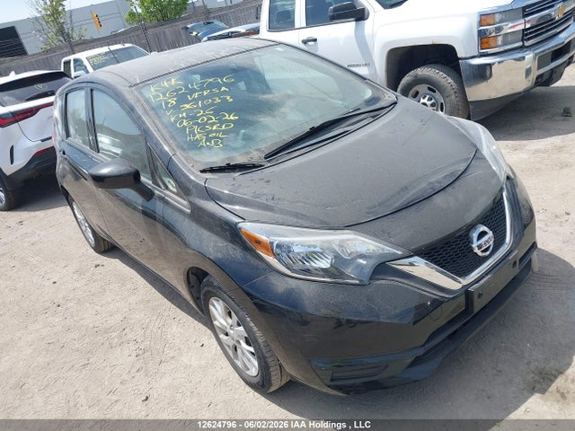 12624796 :رقم المزاد ، 3N1CE2CP6JL361033 vin ، 2018 Nissan Versa Note S مزاد بيع