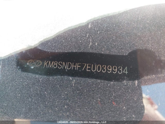 2014 Hyundai Santa Fe მანქანა იყიდება აუქციონზე, vin: KM8SNDHF7EU039934, აუქციონის ნომერი: 12624828