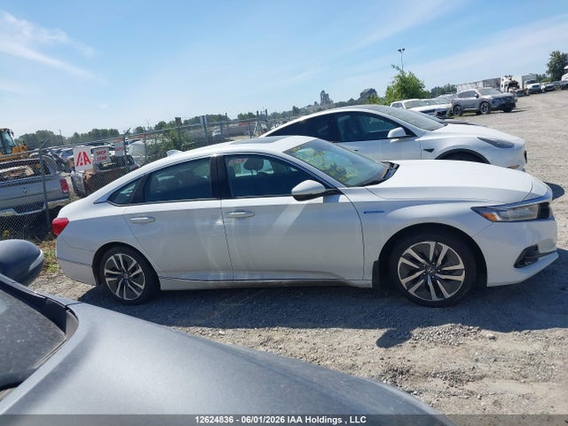 12624836 :رقم المزاد ، 1HGCV3F42NA800196 vin ، 2022 Honda Accord Hybrid Ex مزاد بيع