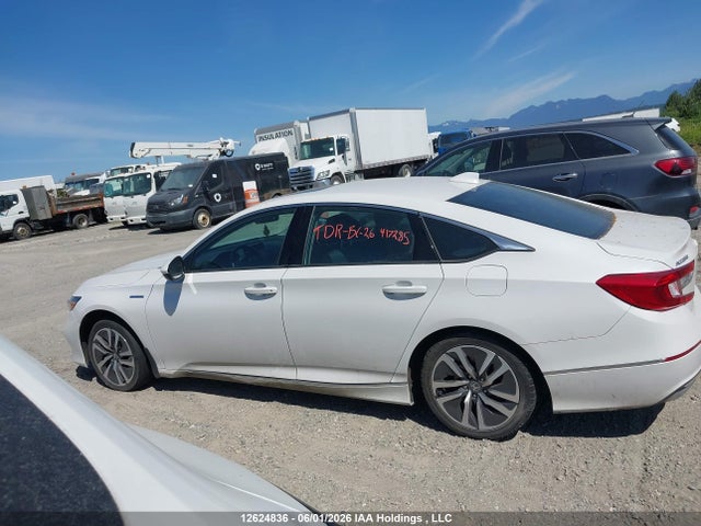 12624836 :رقم المزاد ، 1HGCV3F42NA800196 vin ، 2022 Honda Accord Hybrid Ex مزاد بيع