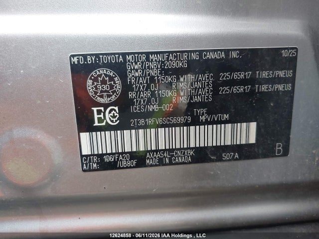 Toyota RAV4 2025 2T3B1RFV6SC569979 Image 19