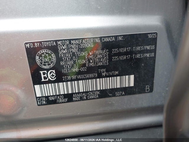 Toyota RAV4 2025 2T3B1RFV6SC569979 Image 20