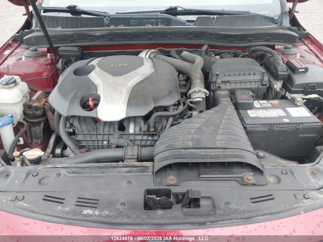 2011 Kia Optima Turbo Sx მანქანა იყიდება აუქციონზე, vin: KNAGR4A60B5202631, აუქციონის ნომერი: 12624876