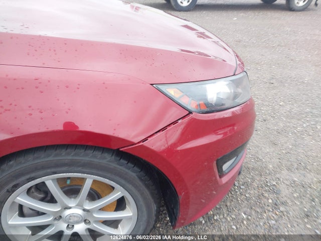2011 Kia Optima Turbo Sx მანქანა იყიდება აუქციონზე, vin: KNAGR4A60B5202631, აუქციონის ნომერი: 12624876