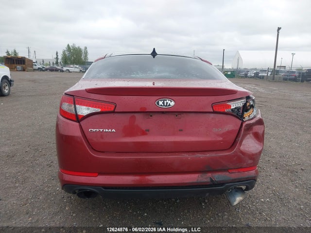 2011 Kia Optima Turbo Sx მანქანა იყიდება აუქციონზე, vin: KNAGR4A60B5202631, აუქციონის ნომერი: 12624876