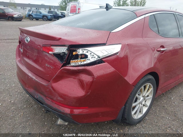 2011 Kia Optima Turbo Sx მანქანა იყიდება აუქციონზე, vin: KNAGR4A60B5202631, აუქციონის ნომერი: 12624876