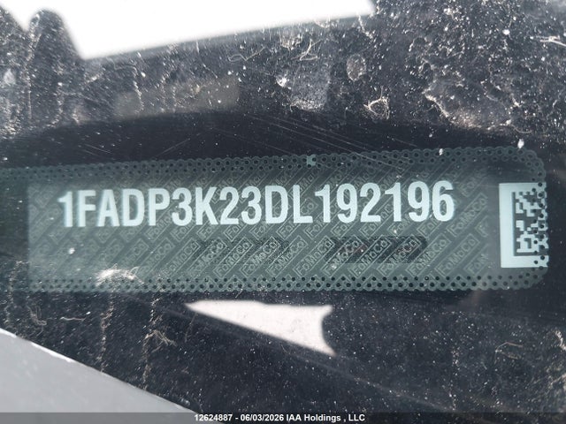Aukcja sprzedaży 2013 Ford Focus Se, vin: 1FADP3K23DL192196, numer aukcji: 12624887