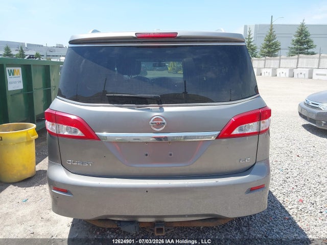 Aukcja sprzedaży 2013 Nissan Quest 3.5 Le/3.5 S/3.5 Sl/3.5 Sv, vin: JN8AE2KP6D9066716, numer aukcji: 12624901