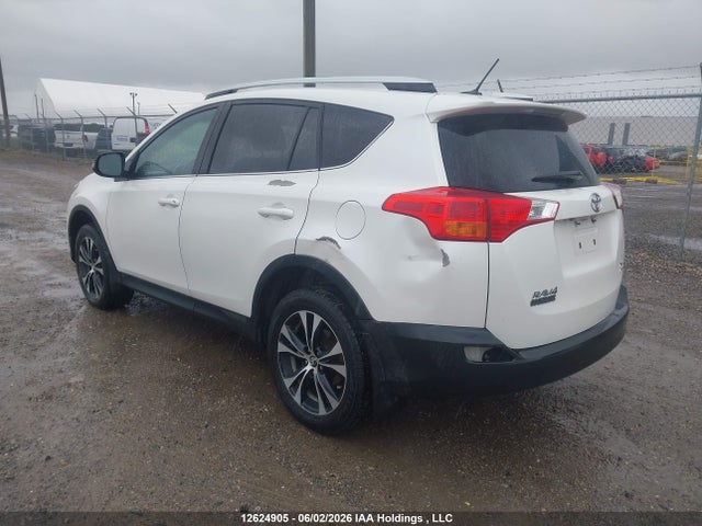 12624905 :رقم المزاد ، 2T3RFREV4FW270075 vin ، 2015 Toyota Rav4 Xle مزاد بيع