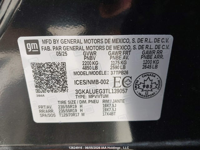 GMC Terrain Elevation Awd 2026 3GKALUEG3TL139057 Image 9