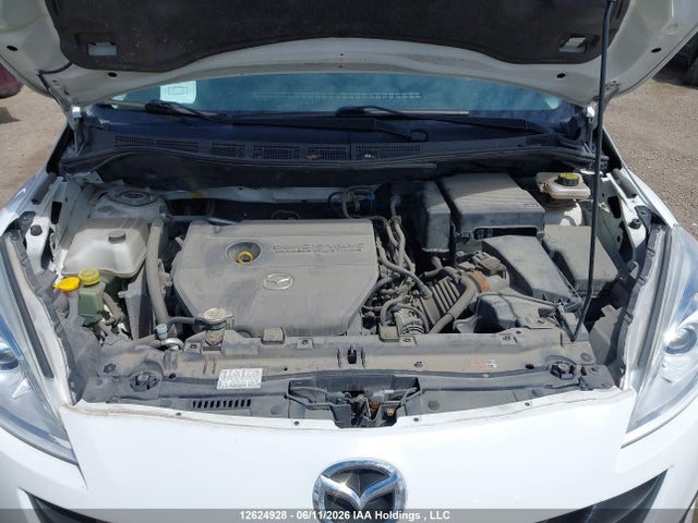 2012 Mazda Mazda5 Gt მანქანა იყიდება აუქციონზე, vin: JM1CW2DLXC0141240, აუქციონის ნომერი: 12624928