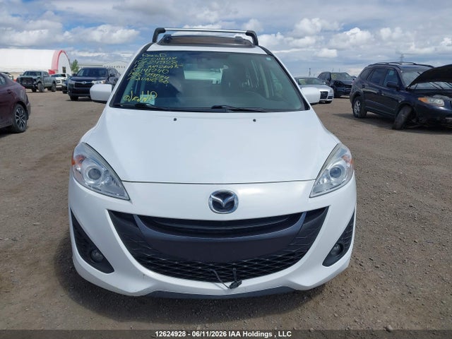 2012 Mazda Mazda5 Gt მანქანა იყიდება აუქციონზე, vin: JM1CW2DLXC0141240, აუქციონის ნომერი: 12624928