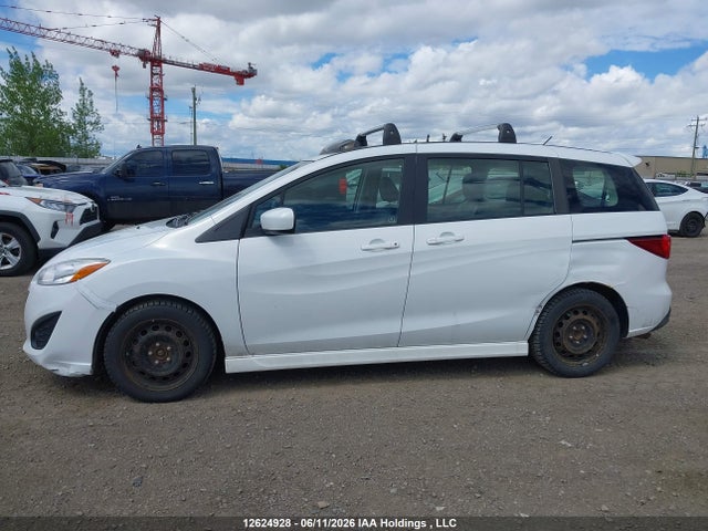2012 Mazda Mazda5 Gt მანქანა იყიდება აუქციონზე, vin: JM1CW2DLXC0141240, აუქციონის ნომერი: 12624928
