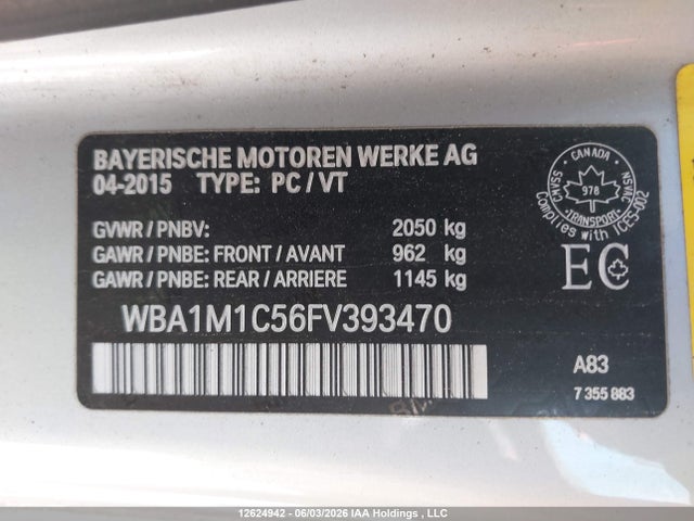 BMW M235I 2015 WBA1M1C56FV393470 Image 19