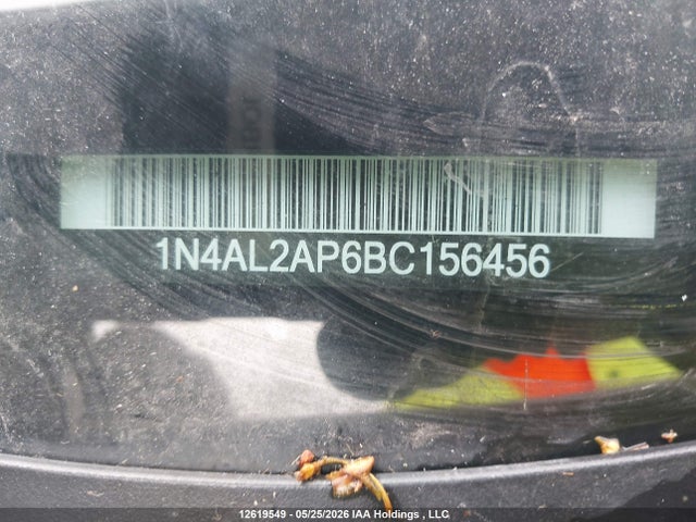 Продаж на аукціоні авто 2011 Nissan Altima 2.5, vin: 1N4AL2AP6BC156456, номер лоту: 12619549