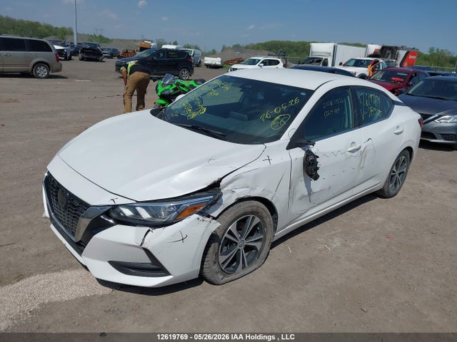 12619769 :رقم المزاد ، 3N1AB8CV1LY283395 vin ، 2020 Nissan Sentra Sv مزاد بيع