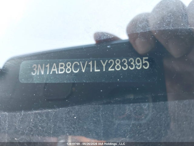 12619769 :رقم المزاد ، 3N1AB8CV1LY283395 vin ، 2020 Nissan Sentra Sv مزاد بيع