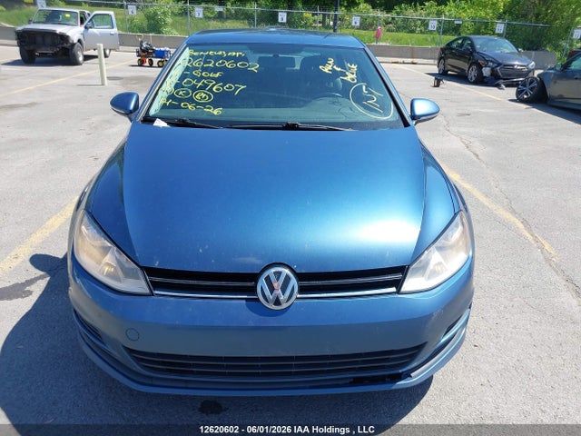 Aukcja sprzedaży 2016 Volkswagen Golf 1.8 Tsi Comfortline/1.8 Tsi Highline/1.8 Tsi Trendline, vin: 3VW217AU0GM049607, numer aukcji: 12620602
