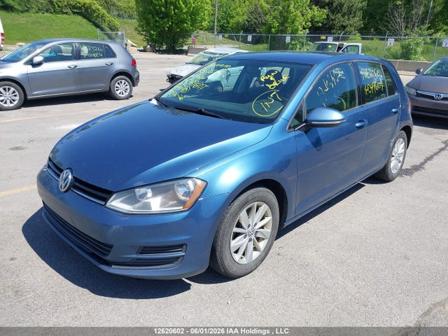 Aukcja sprzedaży 2016 Volkswagen Golf 1.8 Tsi Comfortline/1.8 Tsi Highline/1.8 Tsi Trendline, vin: 3VW217AU0GM049607, numer aukcji: 12620602