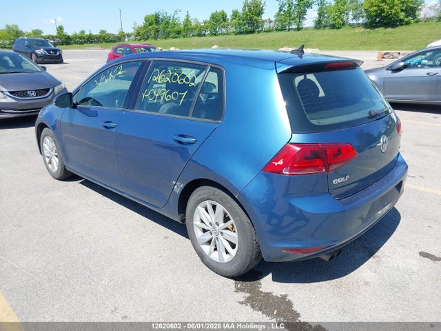 Aukcja sprzedaży 2016 Volkswagen Golf 1.8 Tsi Comfortline/1.8 Tsi Highline/1.8 Tsi Trendline, vin: 3VW217AU0GM049607, numer aukcji: 12620602