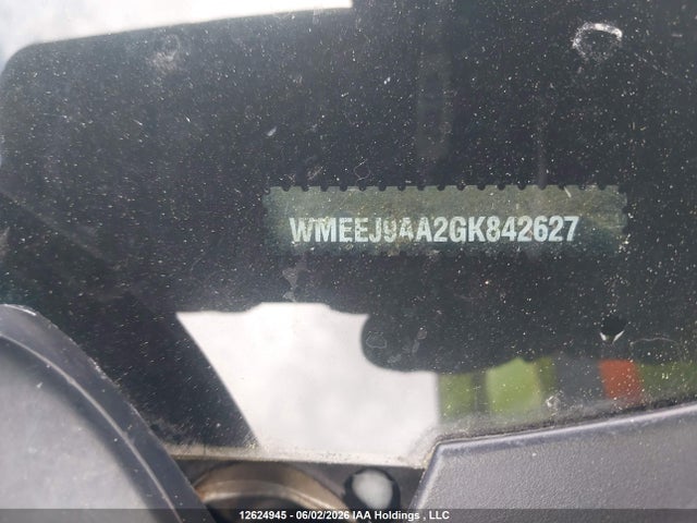 WMEEJ9AA2GK842627 Smart Fortwo Electric Drive Passion
