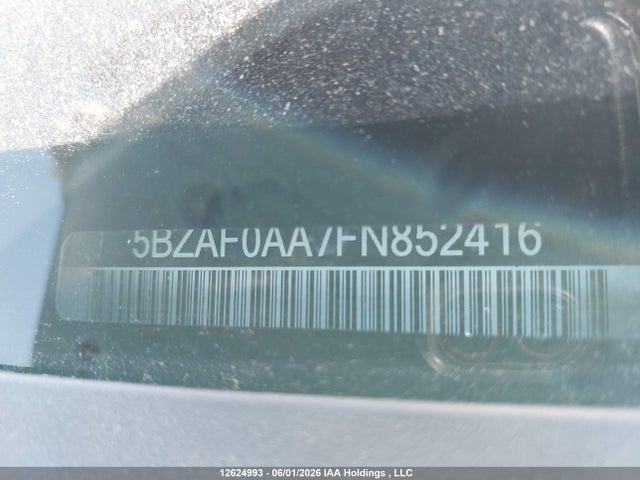 Aukcja sprzedaży 2015 Nissan Nvp, vin: 5BZAF0AA7FN852416, numer aukcji: 12624993