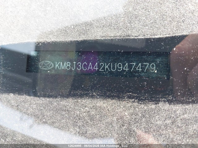 Продаж на аукціоні авто 2019 Hyundai Tucson Preferred, vin: KM8J3CA42KU947479, номер лоту: 12624995