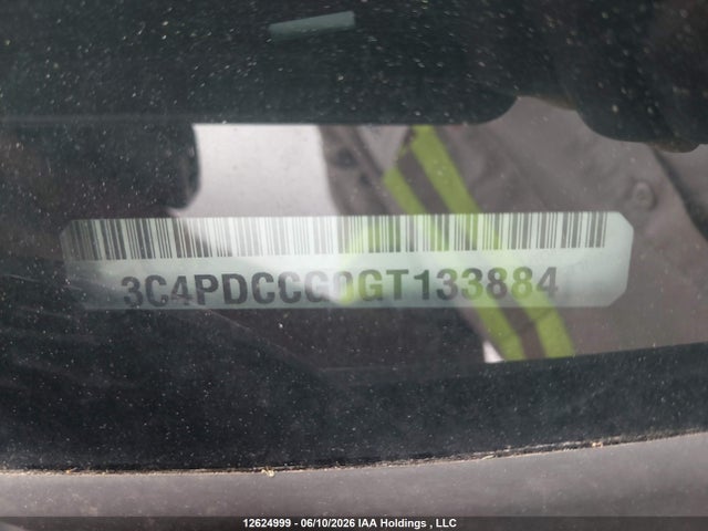 12624999 :رقم المزاد ، 3C4PDCCG0GT133884 vin ، 2016 Dodge Journey Sxt/limited مزاد بيع
