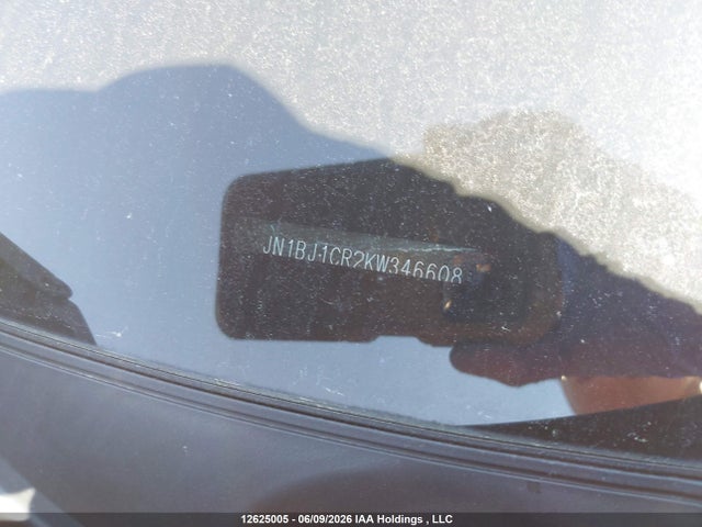Продаж на аукціоні авто 2019 Nissan Qashqai, vin: JN1BJ1CR2KW346608, номер лоту: 12625005