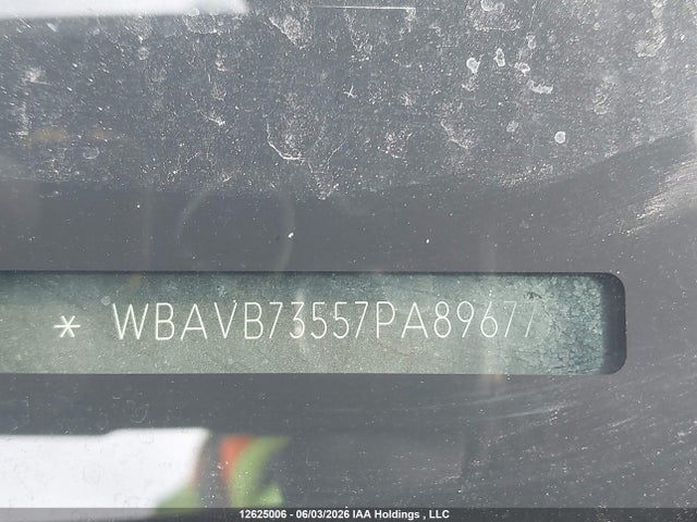 Продажа на аукционе авто 2007 Bmw 335i, vin: WBAVB73557PA89677, номер лота: 12625006