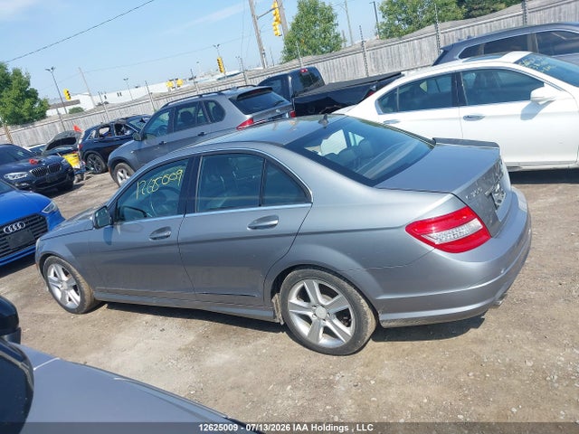 12625009 :رقم المزاد ، WDDGF81X69F320897 vin ، 2009 Mercedes-benz C 300 4matic مزاد بيع