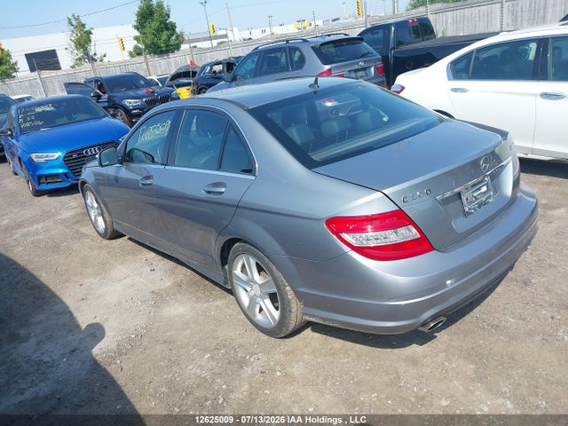 12625009 :رقم المزاد ، WDDGF81X69F320897 vin ، 2009 Mercedes-benz C 300 4matic مزاد بيع