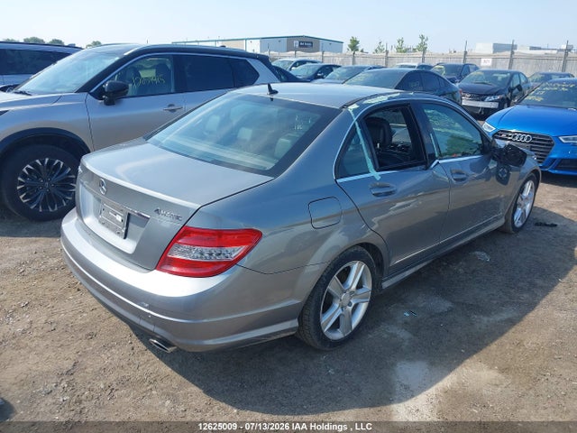 12625009 :رقم المزاد ، WDDGF81X69F320897 vin ، 2009 Mercedes-benz C 300 4matic مزاد بيع