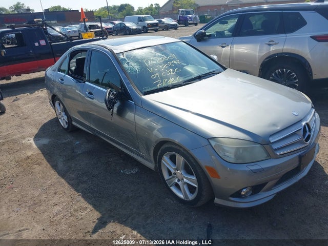 12625009 :رقم المزاد ، WDDGF81X69F320897 vin ، 2009 Mercedes-benz C 300 4matic مزاد بيع