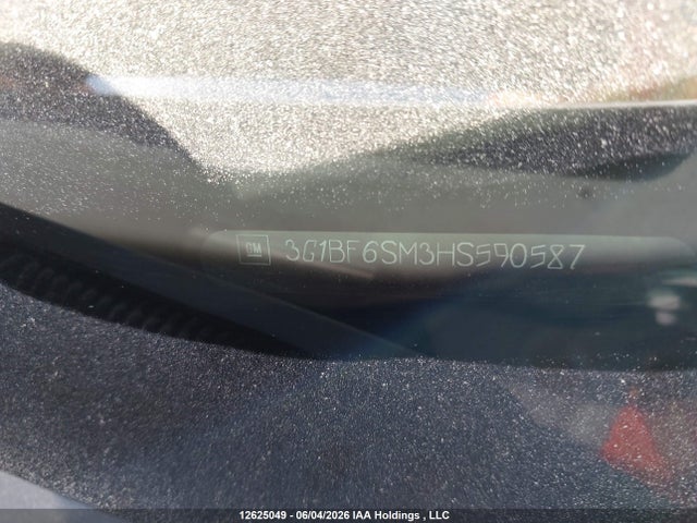 2017 Chevrolet Cruze Premier მანქანა იყიდება აუქციონზე, vin: 3G1BF6SM3HS590587, აუქციონის ნომერი: 12625049