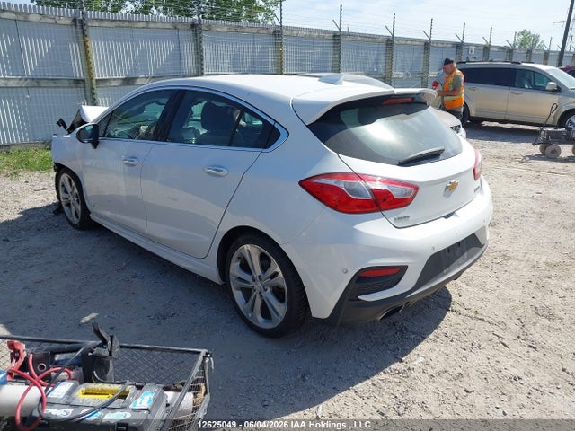 2017 Chevrolet Cruze Premier მანქანა იყიდება აუქციონზე, vin: 3G1BF6SM3HS590587, აუქციონის ნომერი: 12625049