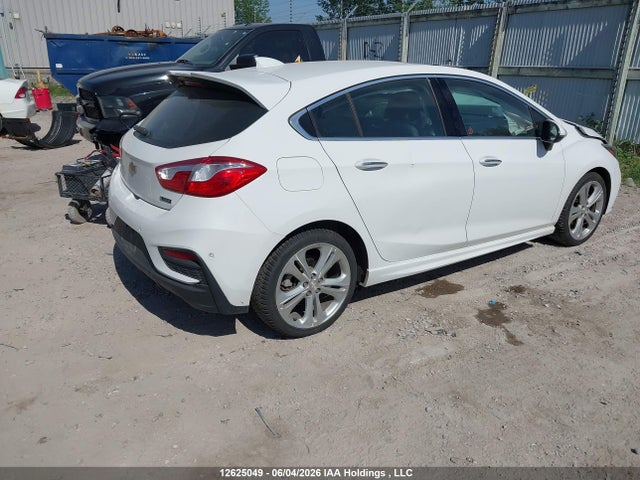 2017 Chevrolet Cruze Premier მანქანა იყიდება აუქციონზე, vin: 3G1BF6SM3HS590587, აუქციონის ნომერი: 12625049