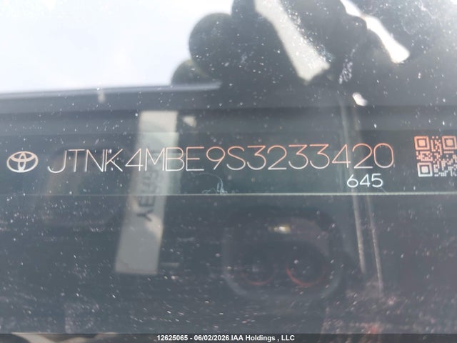 JTNK4MBE9S3233420 Toyota Corolla N