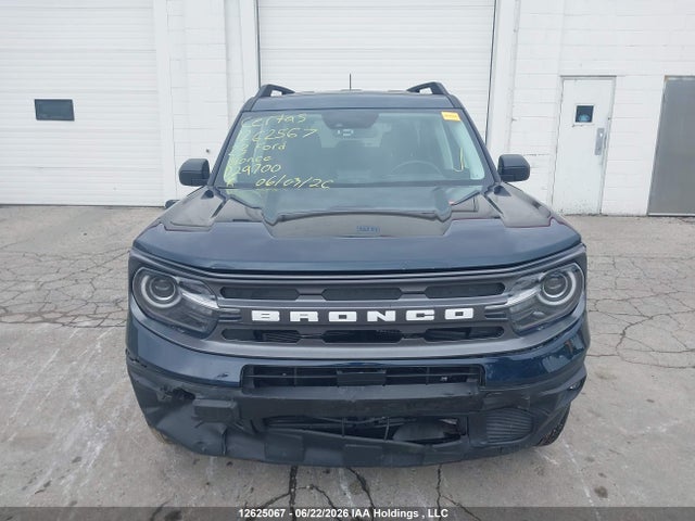 12625067 :رقم المزاد ، 3FMCR9B67PRD29700 vin ، 2023 Ford Bronco Sport Big Bend مزاد بيع