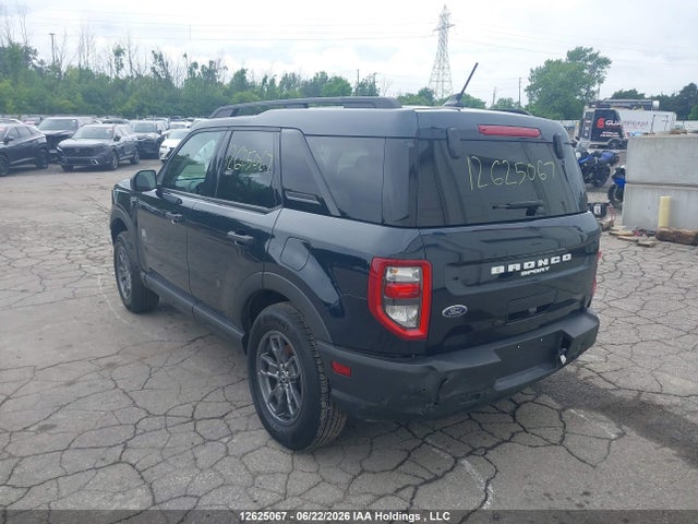 12625067 :رقم المزاد ، 3FMCR9B67PRD29700 vin ، 2023 Ford Bronco Sport Big Bend مزاد بيع