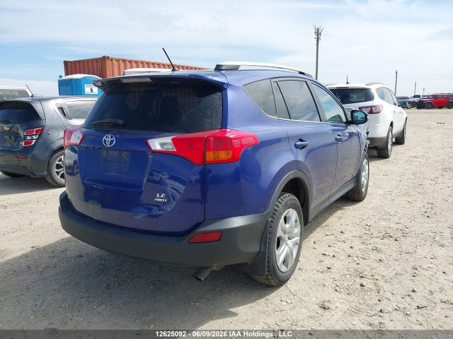 12625092 :رقم المزاد ، 2T3BFREV9FW303640 vin ، 2015 Toyota Rav4 Le مزاد بيع