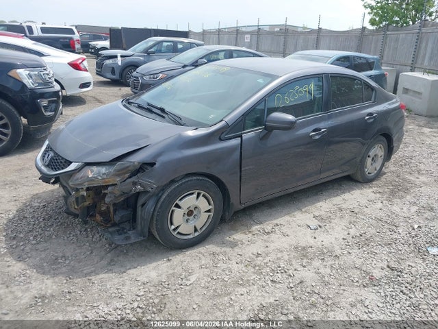 Honda Civic Lx 2015 2HGFB2F41FH060126 Image 2