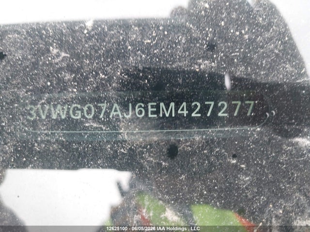 Aukcja sprzedaży 2014 Volkswagen Jetta Sel, vin: 3VWG07AJ6EM427277, numer aukcji: 12625100
