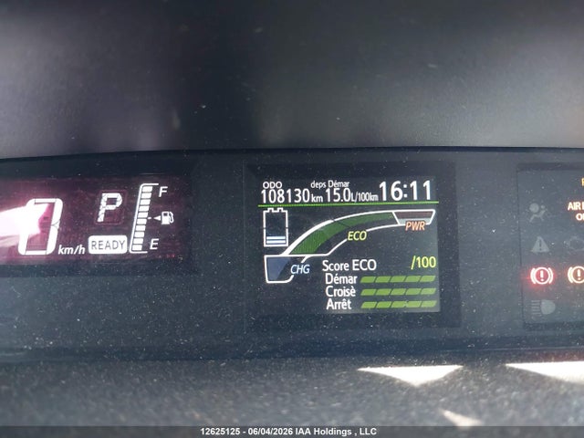 12625125 :رقم المزاد ، JTDKDTB34G1116358 vin ، 2016 Toyota Prius C مزاد بيع