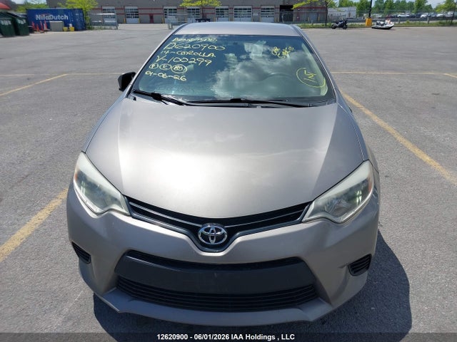 12620900 :رقم المزاد ، 2T1BURHE5EC100299 vin ، 2014 Toyota Corolla Le مزاد بيع