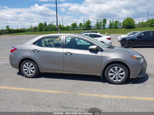12620900 :رقم المزاد ، 2T1BURHE5EC100299 vin ، 2014 Toyota Corolla Le مزاد بيع