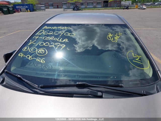 12620900 :رقم المزاد ، 2T1BURHE5EC100299 vin ، 2014 Toyota Corolla Le مزاد بيع