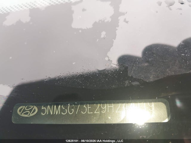 Aukcja sprzedaży 2009 Hyundai Santa Fe Gl, vin: 5NMSG73E29H244119, numer aukcji: 12625181