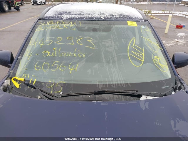 Продаж на аукціоні авто 2014 Mitsubishi Outlander Es, vin: JA4AZ2A3XEZ605641, номер лоту: 12452983